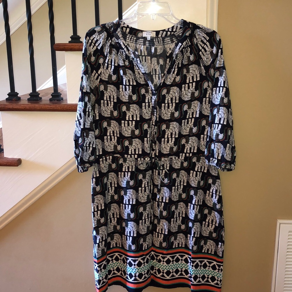 Crown & Ivy 3/4 Sleeve Dress